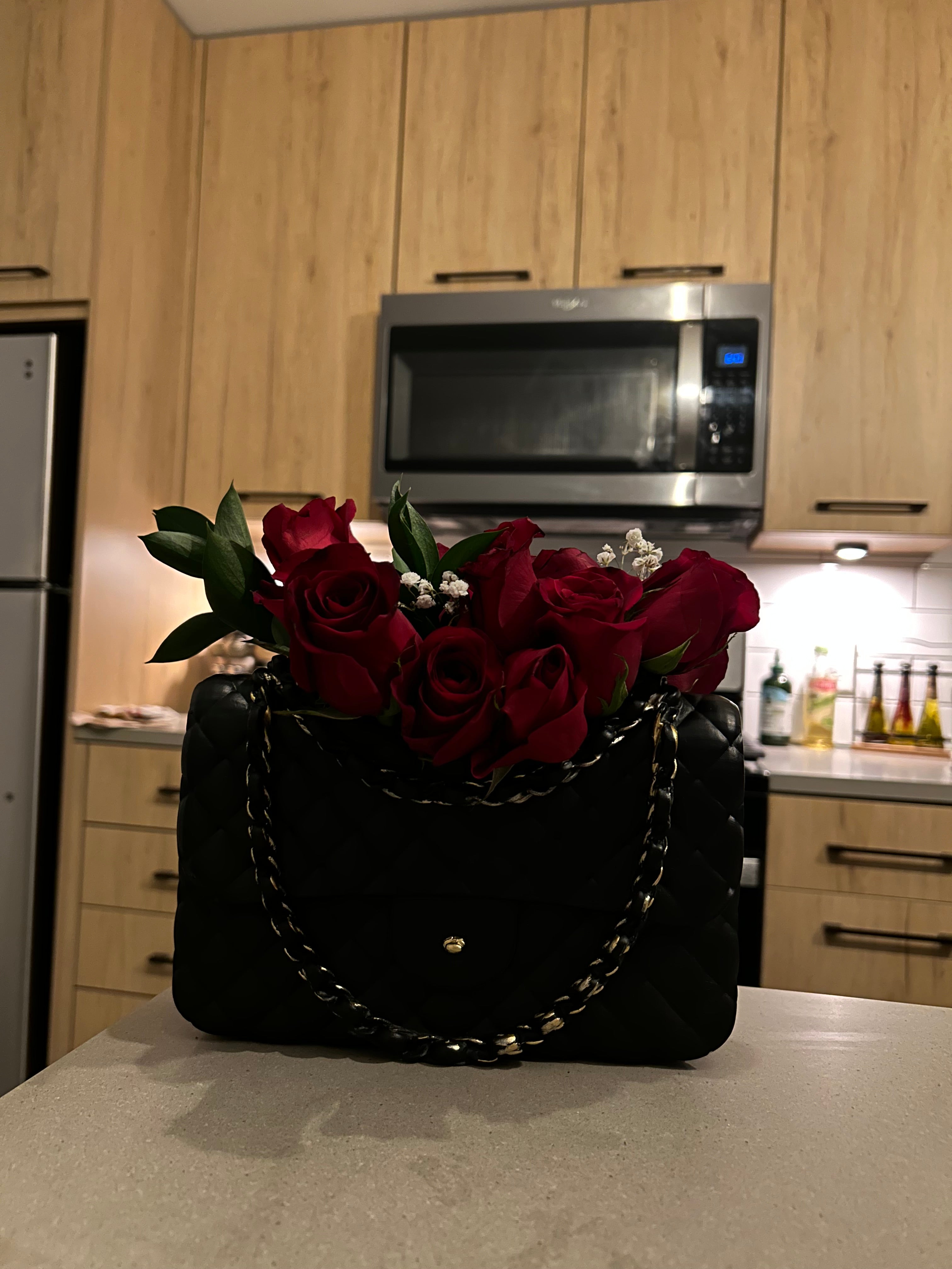 🖤 Noir Blossom Bag