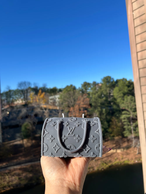 Black Vuitton Speedy Candle