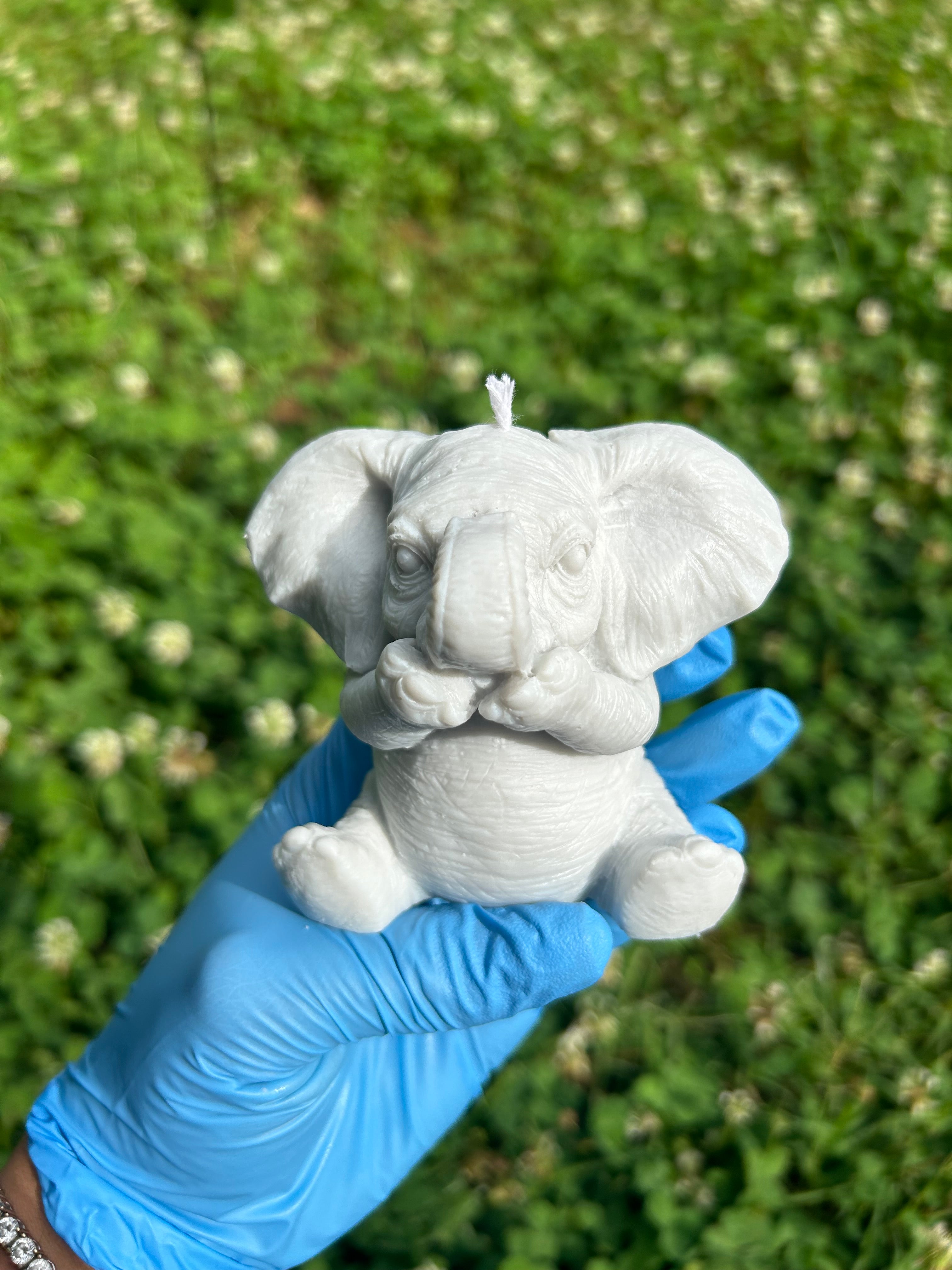 Elephant Candle (Set of 2)