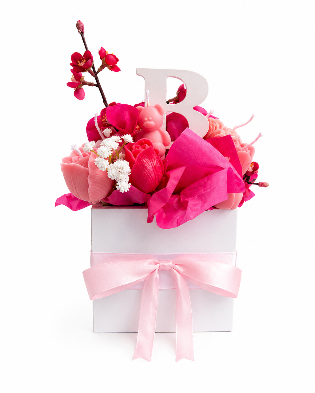 Floral Candle Bouquet