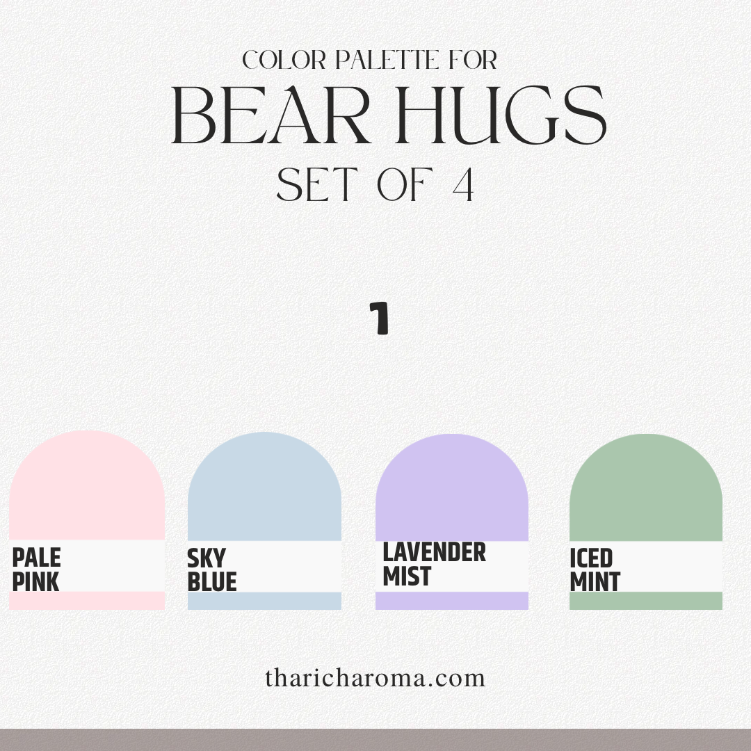 Bear Hugs (set of 4)