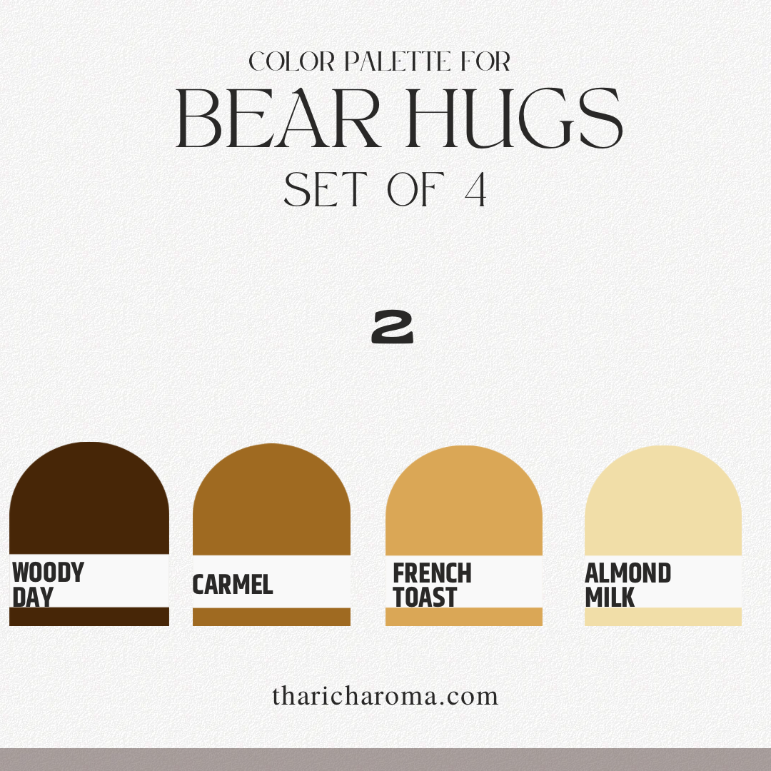 Bear Hugs (set of 4)