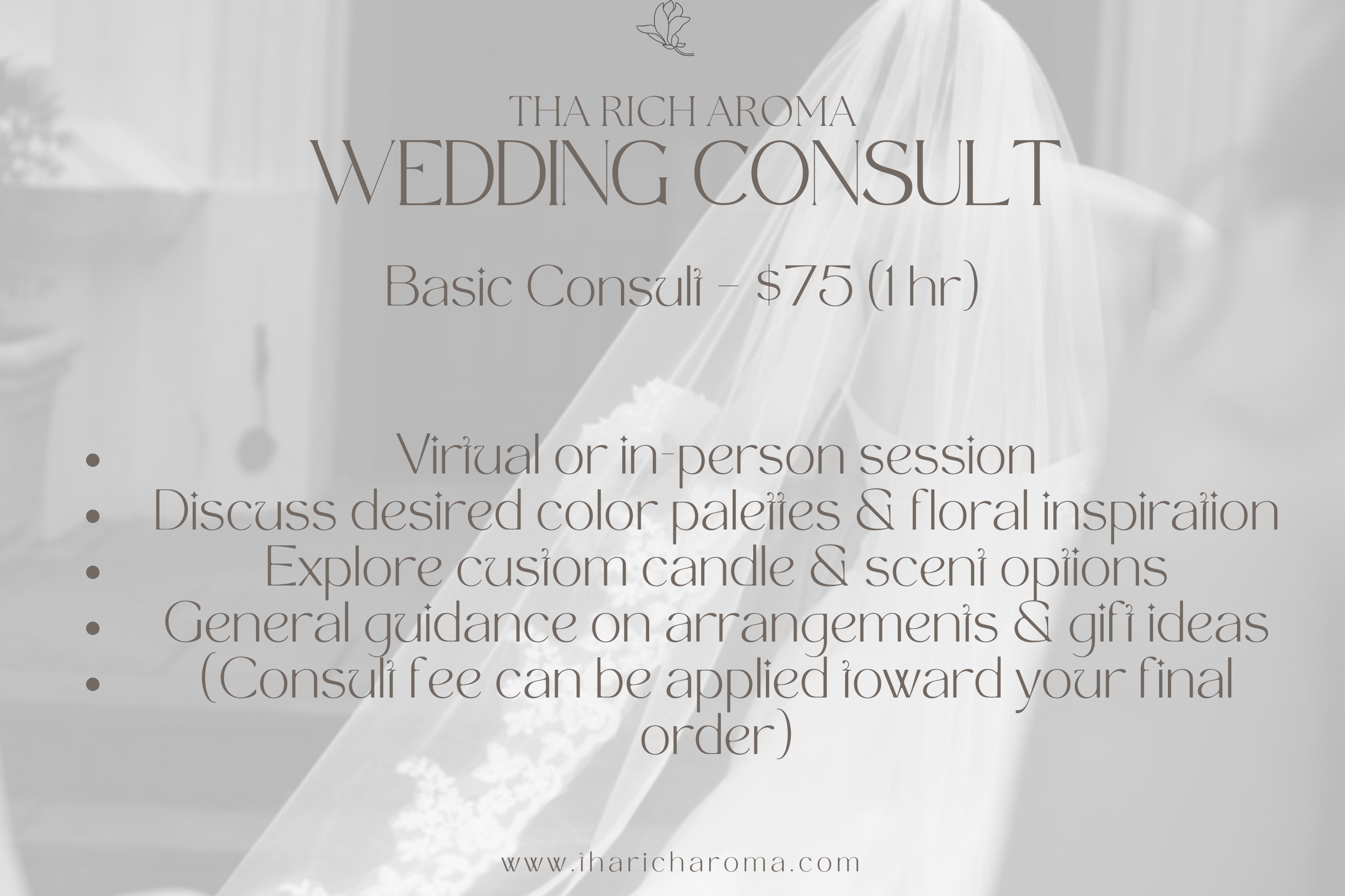 WEDDING CONSULTATION